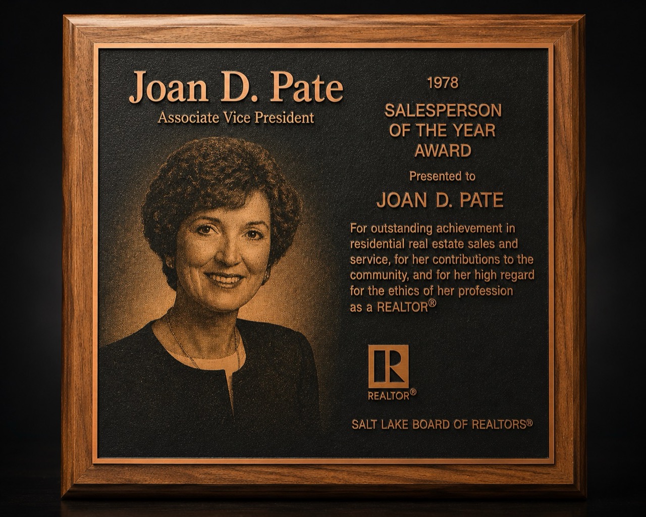 1978 Salesperson of the Year